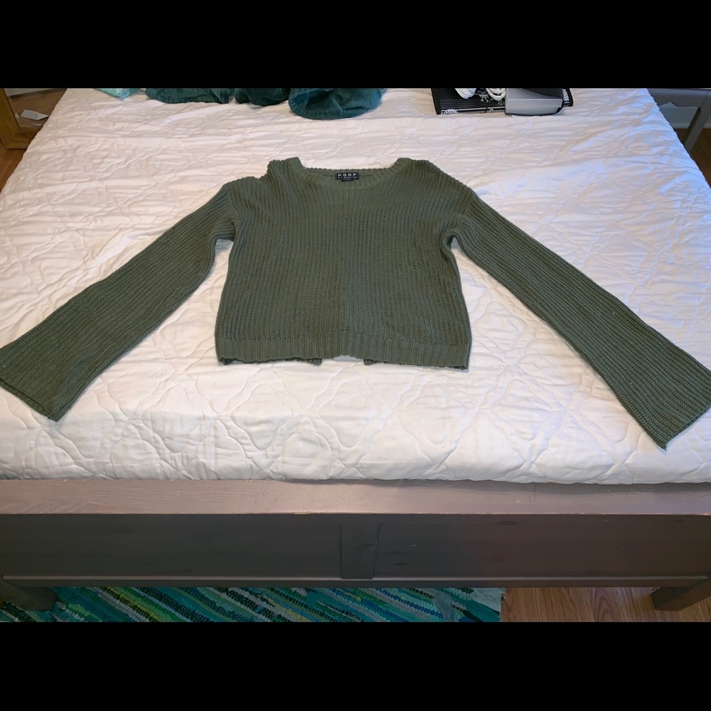 Green sweater